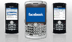 The new Facebook application from RIM