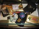 Rumor is that the Shiny golden DS Lite you see in the lower left of the picture may be headed for retail store shelves soon.