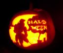 Halo-ween pumpkin