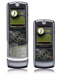 Motorola MOTOROKR Z6m with support for XM radio