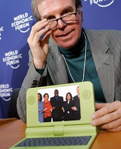 Nicholas Negroponte with the OLPC is expecting further delays with production of the OLPC XO laptop