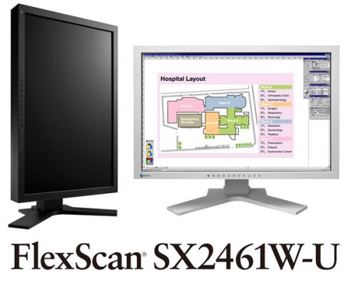 Eizo FlexScan SX2461W-U monitor for the color blind