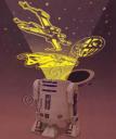 R2D2 night light projector