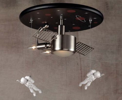 Space Explorer overhead lighting