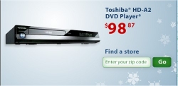 Toshiba says it sold 90,000 of its HD-A2 HD DVD players last weekend