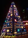 Pac-Man Christmas tree