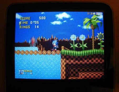 Play Sonic on your iPod