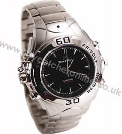 Voice recording spy watch