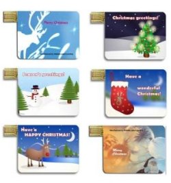 Walletex MP3 players now in Christmas themes