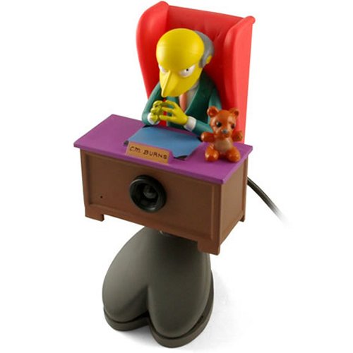 classifications of burns. Mr. Burns USB webcam…excellent