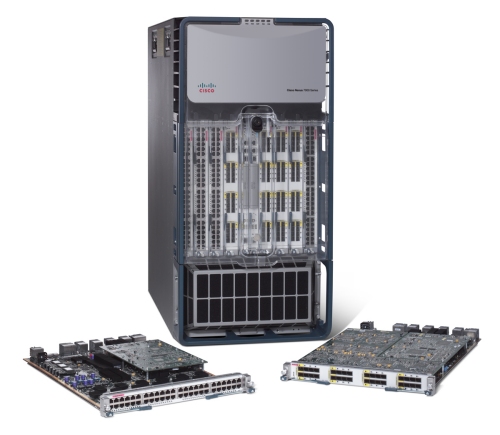 Cisco Nexus 7000 series switch with 10 Gigabit Ethernet