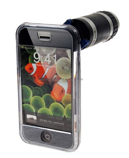 Conice iPhone camera zoom attachment