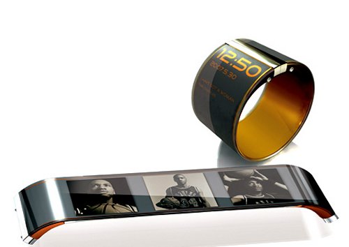 E-Paper Slap Bracelet Concept