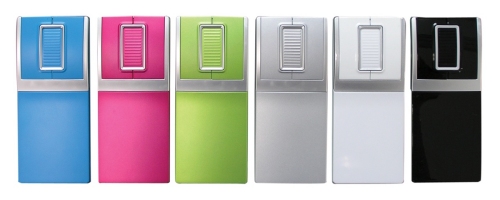 IceRage Pocket Mouse in designer colors and slim design for portable use
