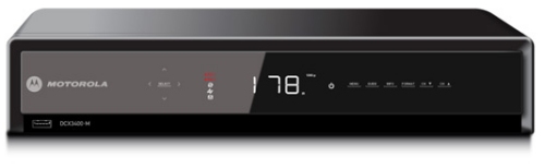 Motorola DCX series MPEG-4 set top boxes