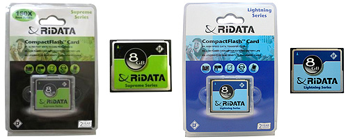 RIDATA Introduces SMART Compact Flash Cards