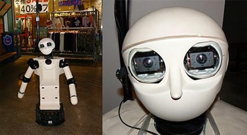 Robot helps the lost