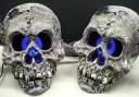 Scare up some sound with skull speakers