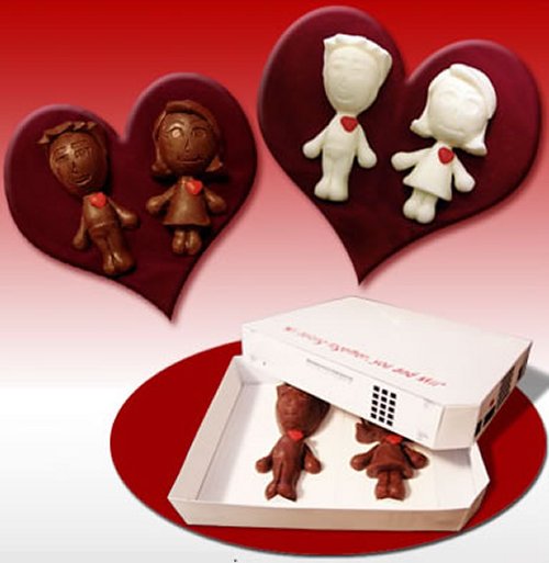 Nintendo Wii Mii chocolate Valentines It used to be you'd show up at the 