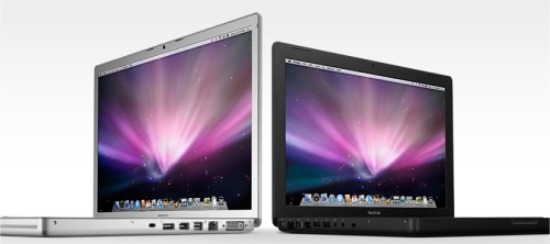 Apple updates the MacBook and MacBook Pro with multi-touch and Penryn processors