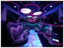 H2 Hummer Limo triple axle interior