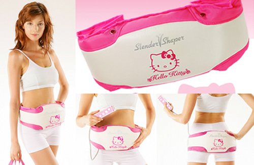 Burn belly fat Hello Kitty style