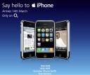 The Apple iPhone will be launched in Ireland March 14 with O2.