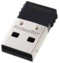 Princeton Bluetooth adapter measures under an inch long but had a 300 foot range