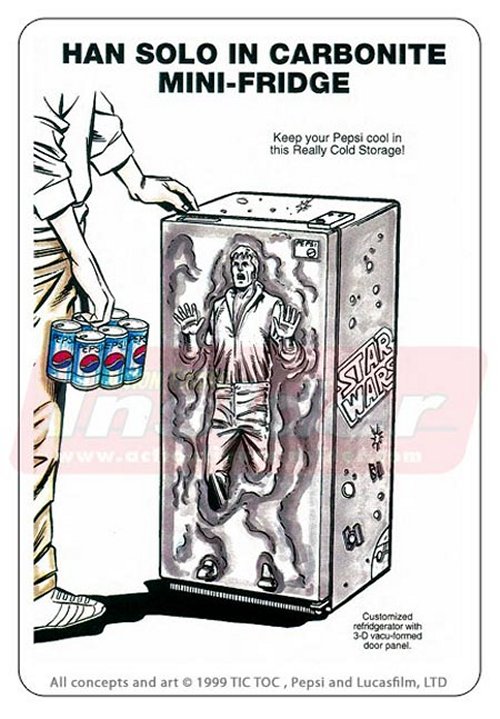 Rejected Star Wars promotional products
