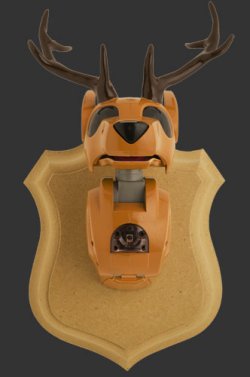 Robot hunting trophy