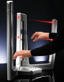 Beamz: Laser beam music system