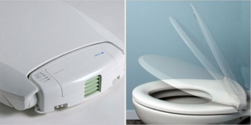 Breeza 4-stage deodorizing toilet seat