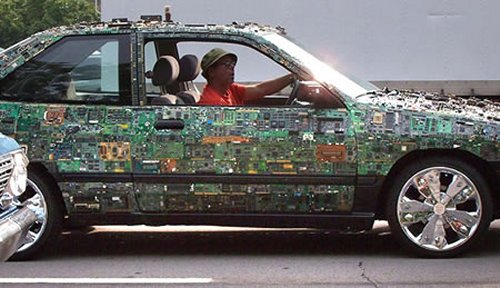 Circuit Board Car