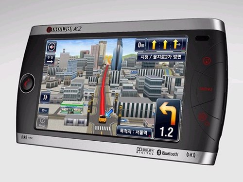 Thinkware iNAVI K2 GPS looks like a game