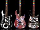 Guitar Hero custom wood guitars