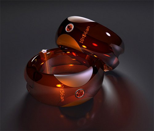 Luna crystal watch concept