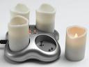 Rechargeable outdoor candles