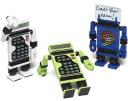 Robot calculators add character to your desk