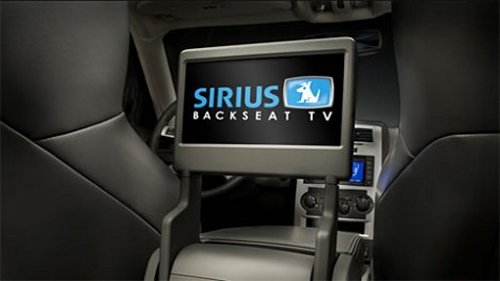 Sirius Backseat TV system ships