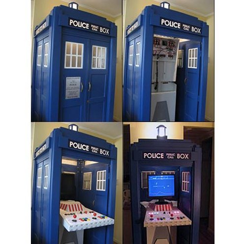 doctor who tardis carriage