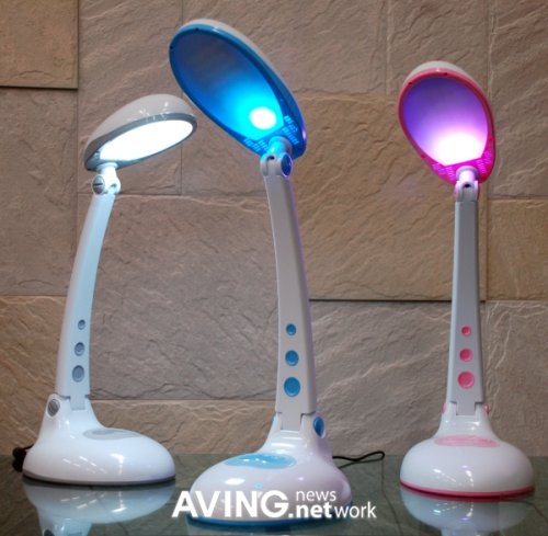 Senslux LED desk lamps fight acne with style