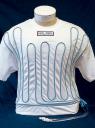Cool yourself with a water-cooled shirt
