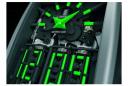 Watch with all-mechanical “digital” display