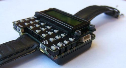 DIY uWatch: the scientific calculator wristwatch