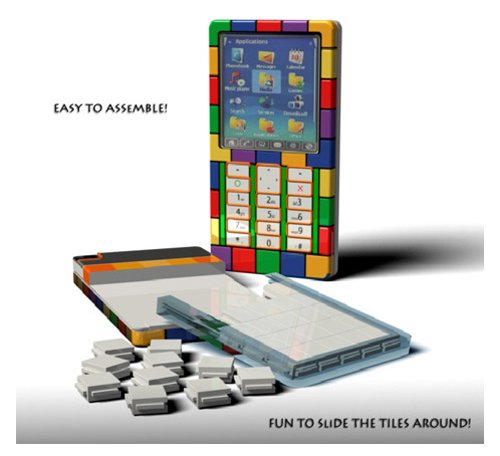 DIY Easy Tiles concept phone