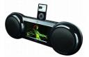 Goodman’s iPod boombox with 7-inch LCD display