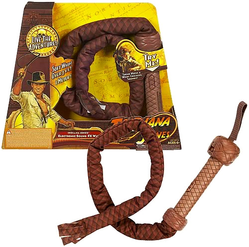 Indiana Jones electronic FX whip