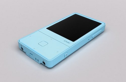 iRiver E100 MP3 player is thin, kind of sexy