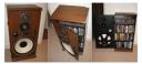 Speaker media cabinet hides your stuff