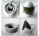 Egg Speaker charger concept